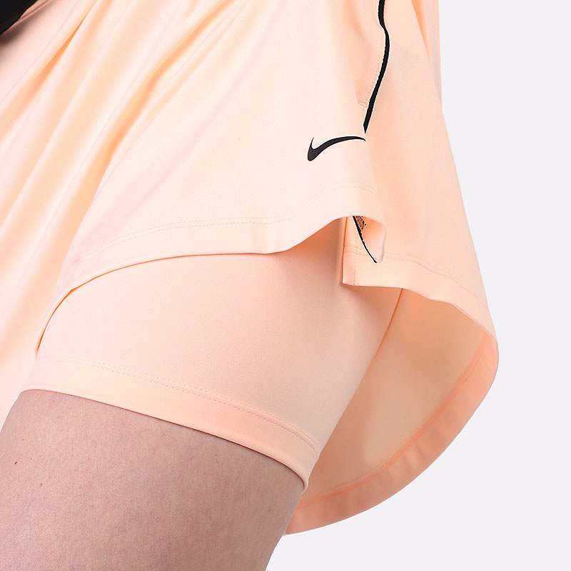 женская оранжевая юбка Nike Dri-FIT UV Victory Golf Skirt CU9657-814 - цена, описание, фото 2